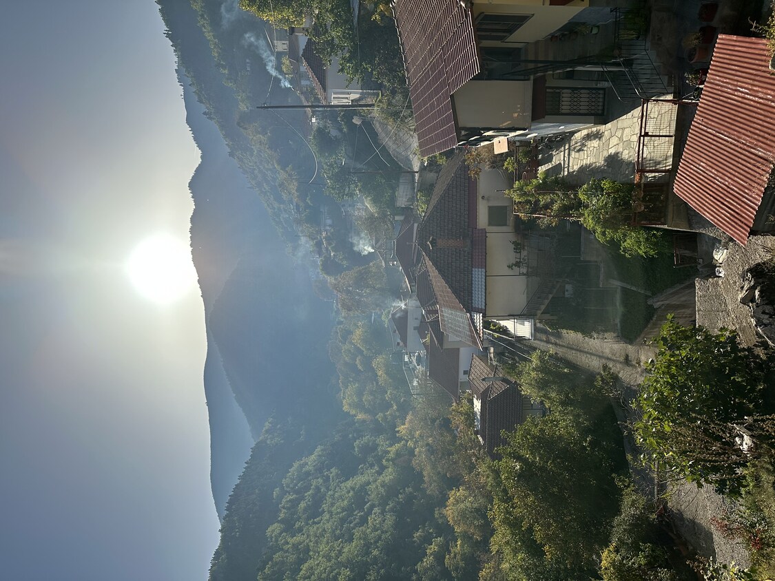 Morning view of Aidonochori village